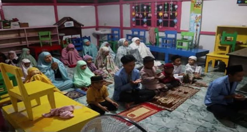 Tanamkan Nilai Agama Sejak Dini, Mahasiswa STIT Gelar Edukasi Puasa