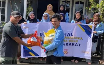 BEM STIT IQRA’ Kapuas Hulu Gelar Bakti Sosial